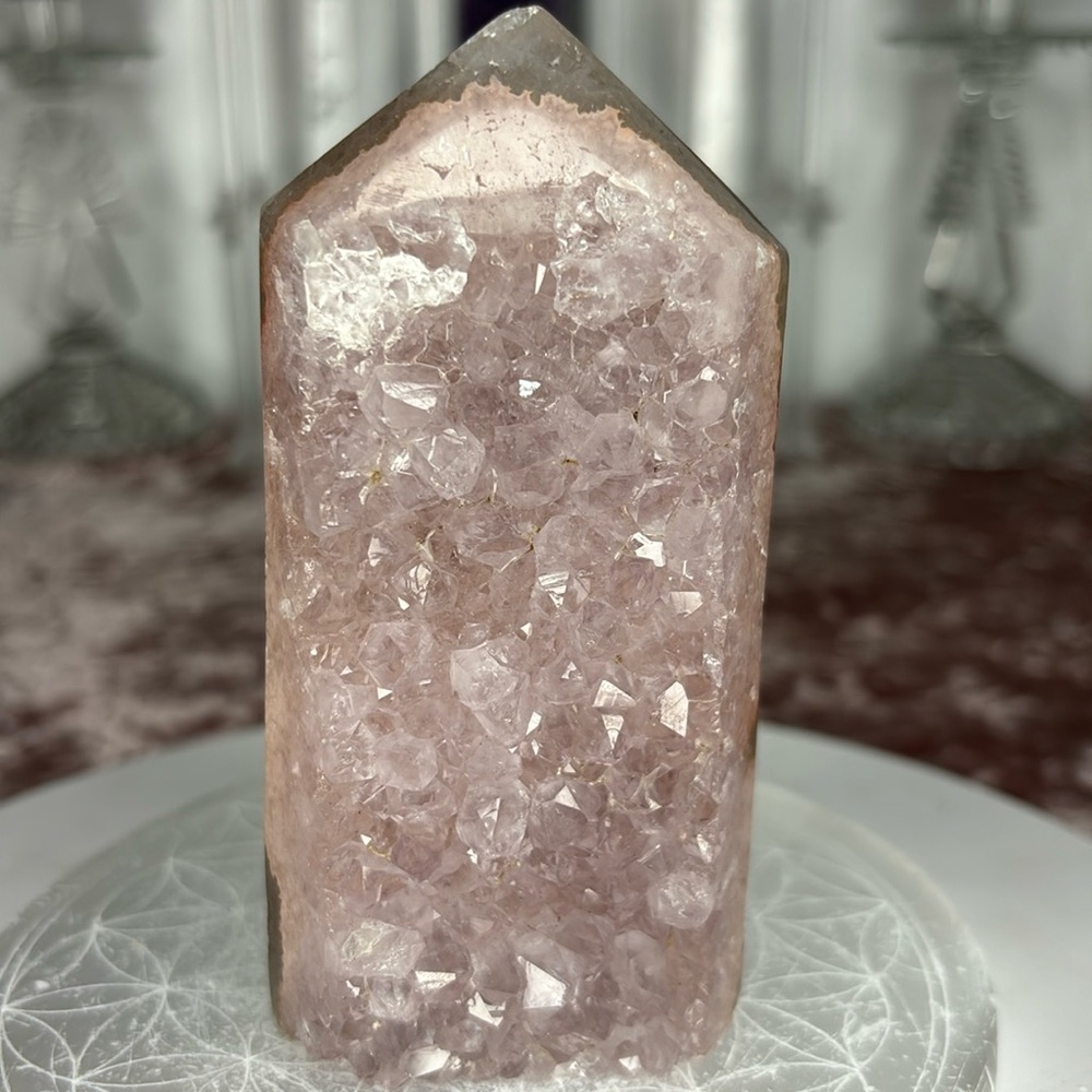 Amethyst Druzy Tower- ADT 610